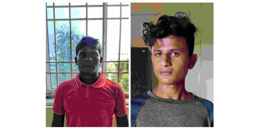 दो अभियुक्त गिरफ्तार, न्यायालय भेजे गए